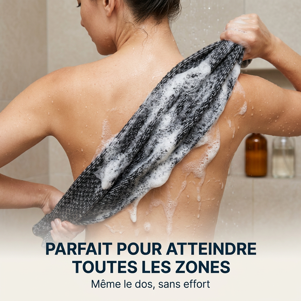 Curakin Exfoliating Shower Towel